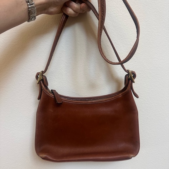 Brown Leather Shoulder Bag - Picture 2 of 12